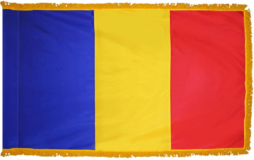 Romania - Fringed Flag