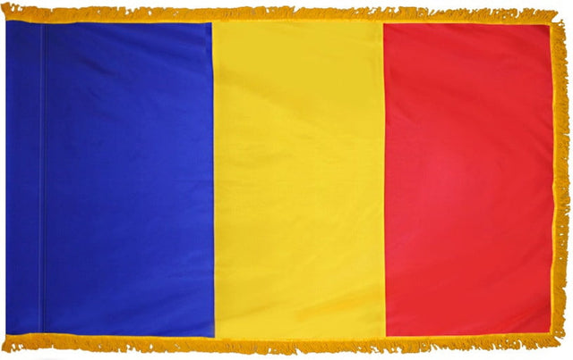 Romania - Fringed Flag