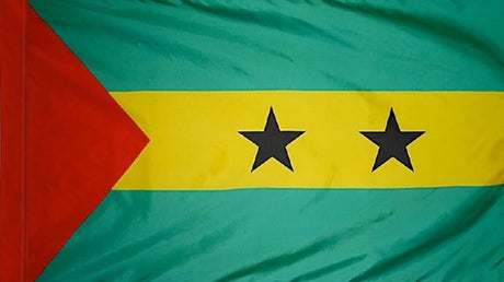 Sao Tome and Principe - Flag with Pole Sleeve