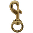 Brass Swivel Snaphook