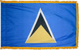 Saint Lucia - Fringed Flag