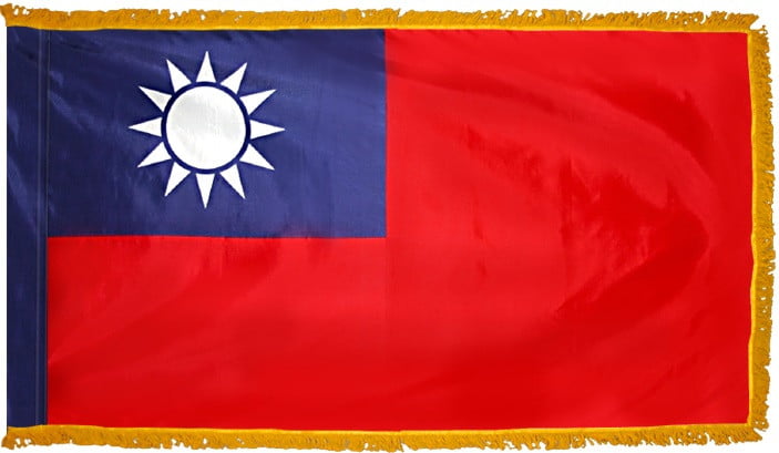 Taiwan - Fringed Flag