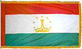 Tajikistan - Fringed Flag