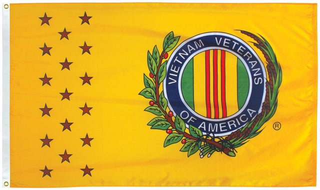 Vietnam Veterans Flag (Heading and Grommet Style)