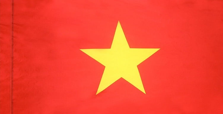 Vietnam - Flag with Pole Sleeve