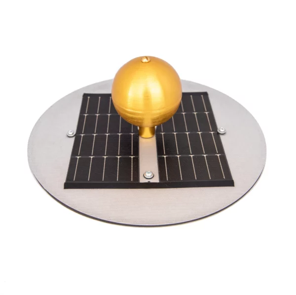 Solar light for in-ground flagpole
