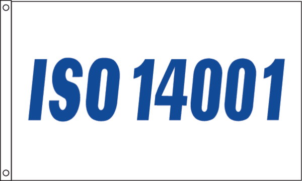 Iso 14001 - blue flag