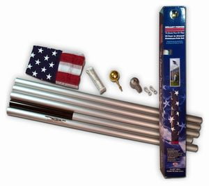 Flagpole - Sectional Aluminum Kit