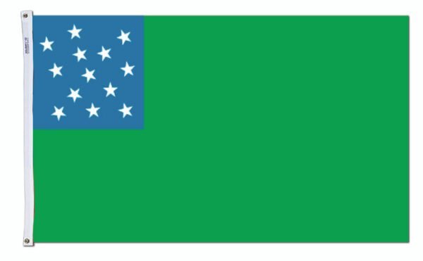 Green mountain boys flag - 3'x5' - for outdoor use