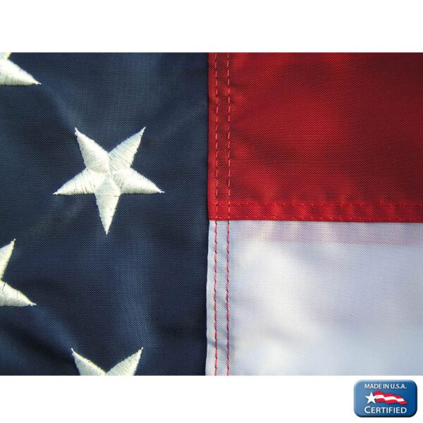 American flag - nyl-glo nylon - for outdoor use