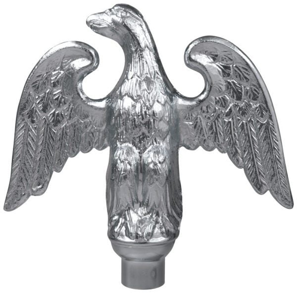 Ornament - silver metal