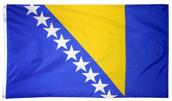 Bosnia-herzegovina flag - for outdoor use
