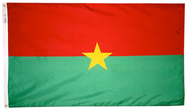 Burkina faso flag - for outdoor use