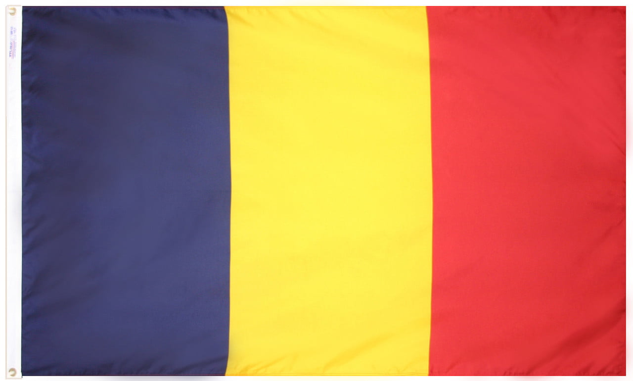 Chad Flag - For Outdoor Use