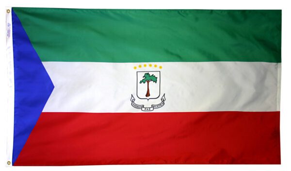 Equatorial guinea flag - for outdoor use