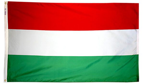 Hungary flag - for outdoor use