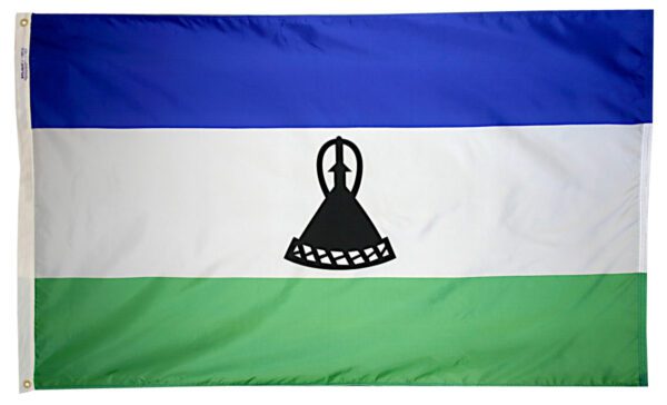 Lesotho flag - for outdoor use