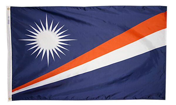 Marshall islands flag - for outdoor use