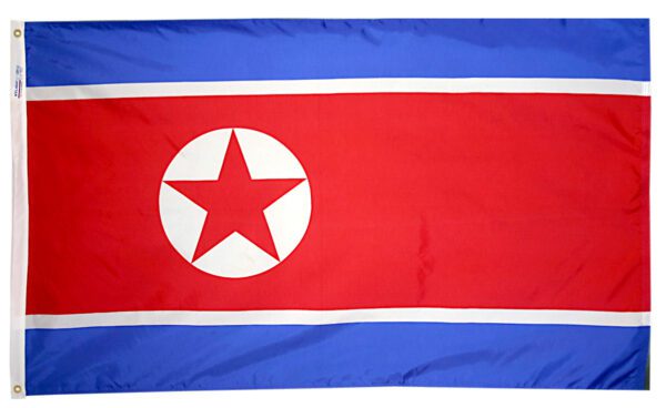 North korea flag - for outdoor use