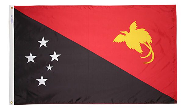 Papua new guinea flag - for outdoor use
