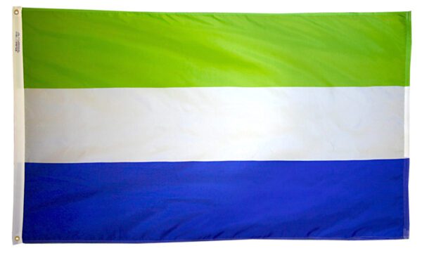 Sierra leone flag - for outdoor use
