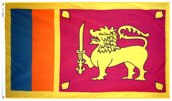 Sri lanka flag - for outdoor use