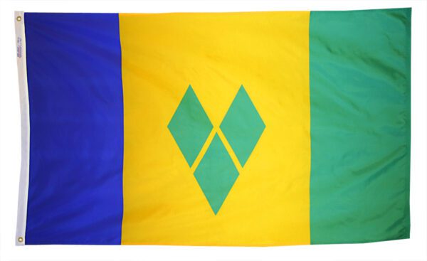 Saint vincent-grenadines flag - for outdoor use