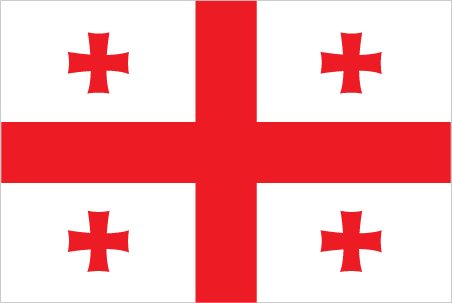 Georgia flag - for outdoor use