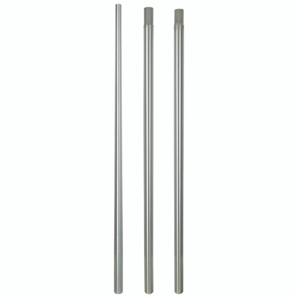Commercial sectional aluminum flagpole - external halyard