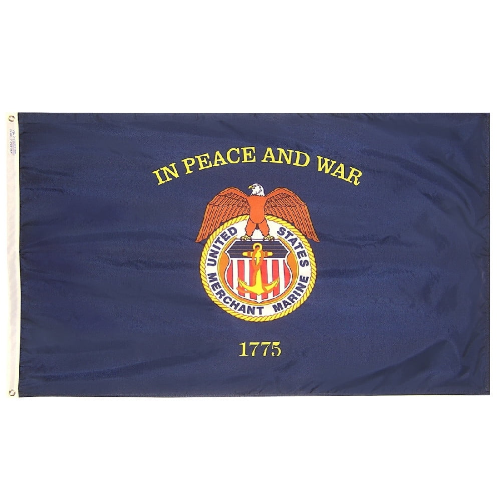 Merchant Marines Flag - For Outdoor Use