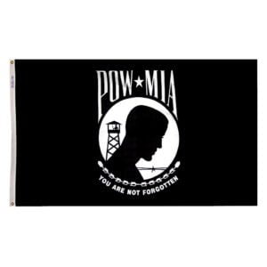 POW/MIA Flag (Heading and Grommet Style)