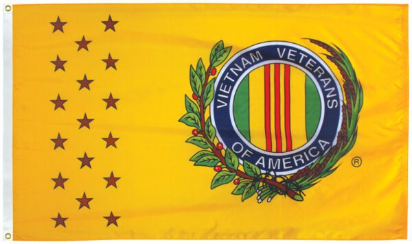 Vietnam veterans flag - 3'x5' - for outdoor use