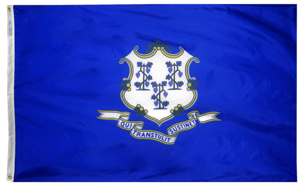 Connecticut - state flag - for outdoor use
