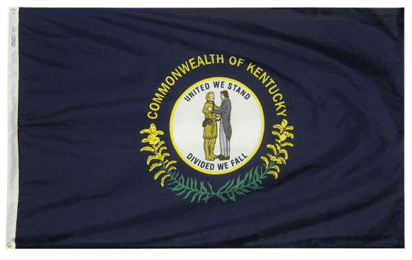 Kentucky - state flag - for outdoor use