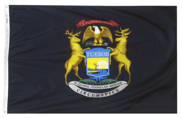 Michigan - state flag - for outdoor use