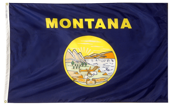 Montana - state flag - for outdoor use