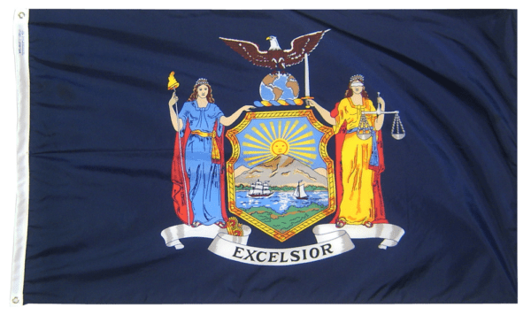 New york - state flag - for outdoor use