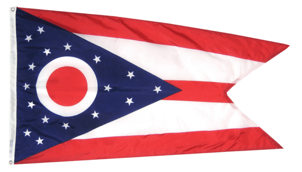 Ohio - state flag - for outdoor use