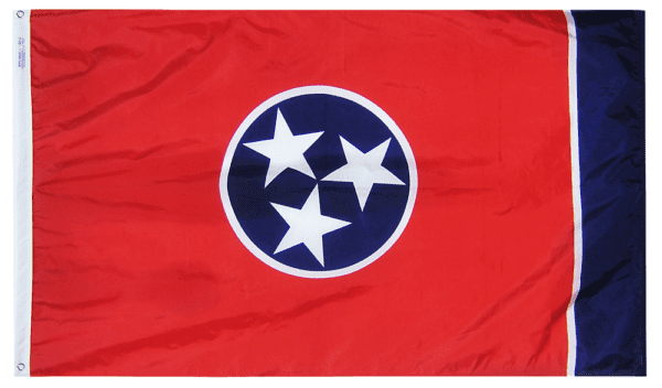 Tennessee - state flag - for outdoor use