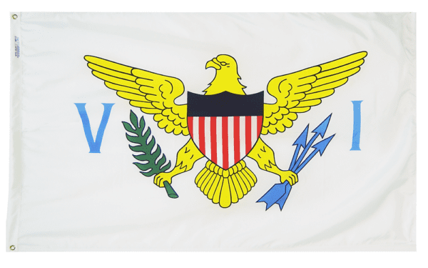 U. S. Virgin islands - territory flag - for outdoor use