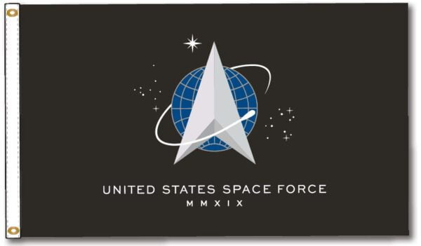 Space force flag - for outdoor use