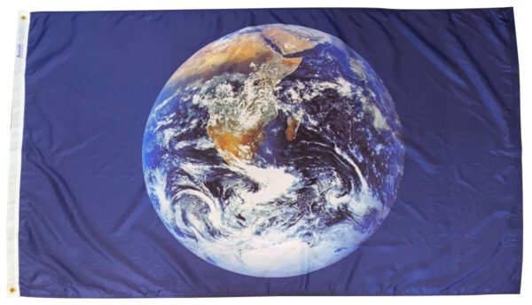 Earth day flag - 3'x5' - for outdoor use
