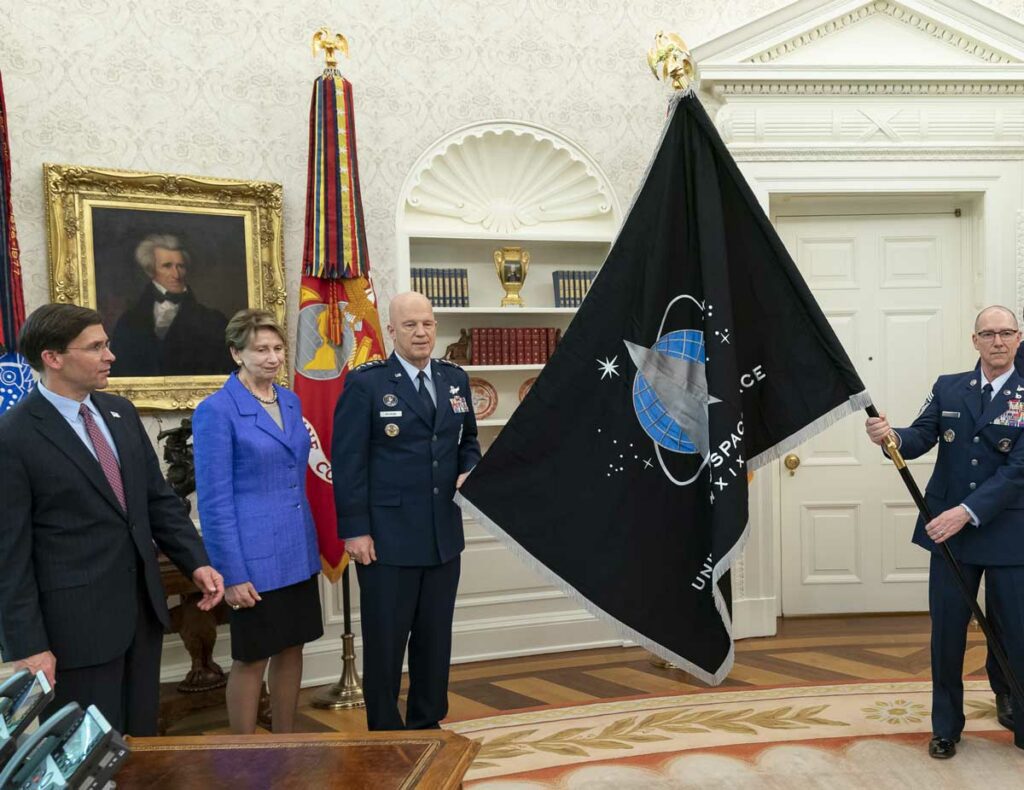 United states space force flag